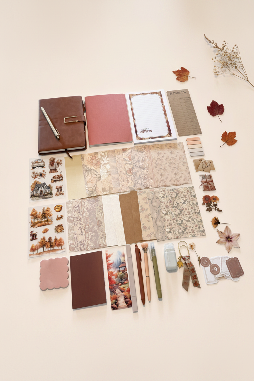 Hello Autumn Stationery Bundle – Revised Pinterest Style