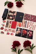 Midnight Peony Stationery Bundle – Pinterest Style