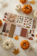 Pumpkin Patch Sparkle Stationery Gift Set – Pinterest Style