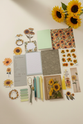 Sunflower Sparkle Stationery Gift Set – Pinterest Style